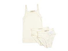 MarMar flour white pointelle underwear set modal